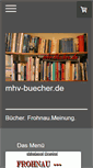 Mobile Screenshot of mhv-buecher.de